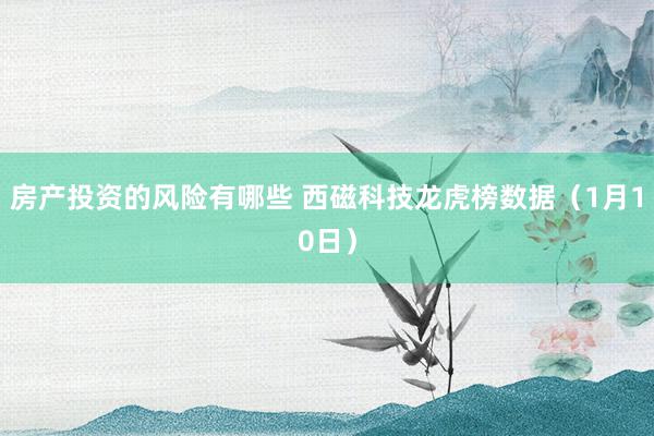 房产投资的风险有哪些 西磁科技龙虎榜数据（1月10日）