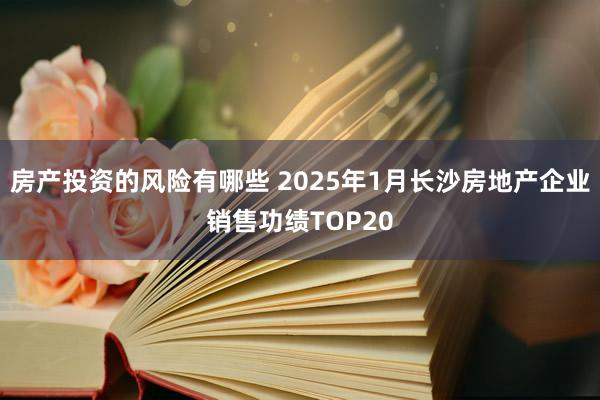 房产投资的风险有哪些 2025年1月长沙房地产企业销售功绩TOP20